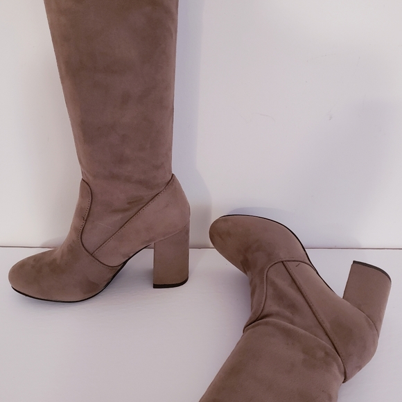 Tan Suede Thigh High - NWOT - Picture 12 of 15